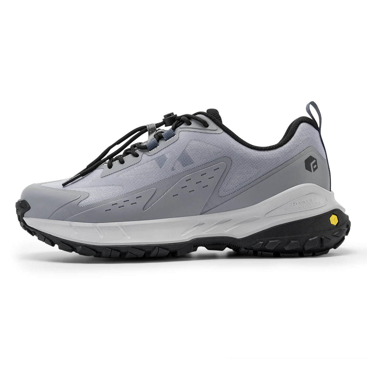 Fittington Wide Sneakers for Men Slip-on Hiking Shoes Soft Comfortable Men Running Shoe Slip Resistant Walking Shoes with Arch