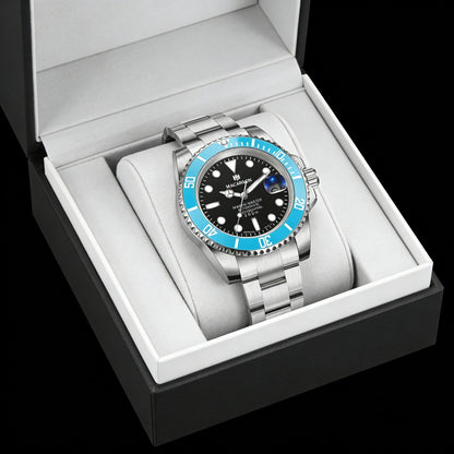 MACARLON Design New 41mm Mechanical Watch for Men Sapphire Glass Luminous Stainless Steel Waterproof China NH35 Automatic Watch TOP