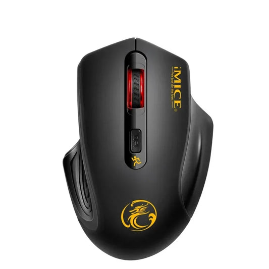 Nova brezžična miška 2000DPI z nastavljivim sprejemnikom USB 3.0, optična računalniška miška 2.4GHz za gaming, ergonomska zasnova za prenosnik