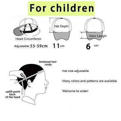Cute SpongeBobs Baseball Cap Movie Cartoon Round Role Boy Girl Kids Adult Sport Casual Sunshade Adjustable Anime Peaked Mesh Hat