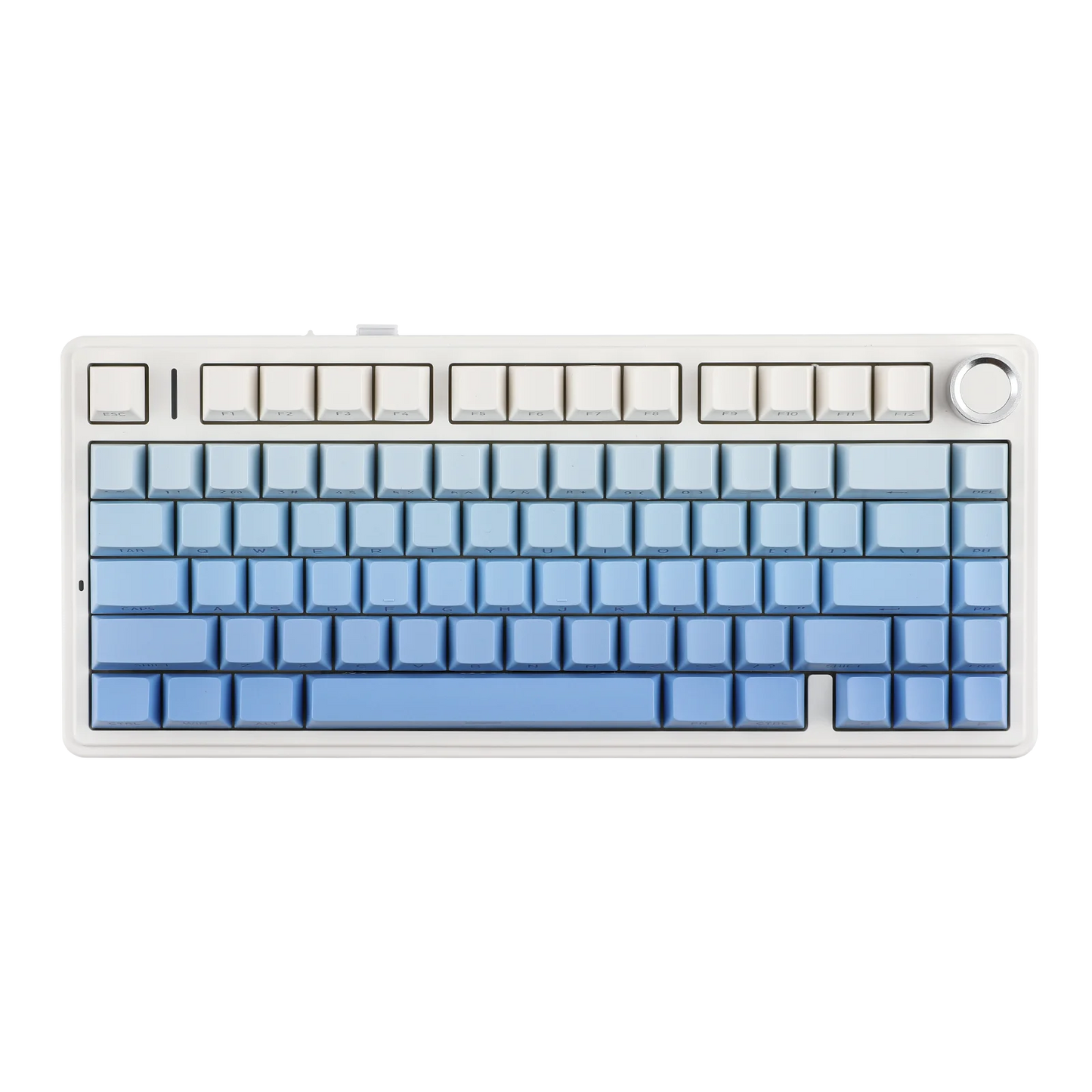 EPOMAKER x AULA F75 75% ANSI Gasket Hot-Swap Bluetooth 5.0/2.4G Wireless/Wired Mechanical Keyboard PBT Keycaps for Win/Mac