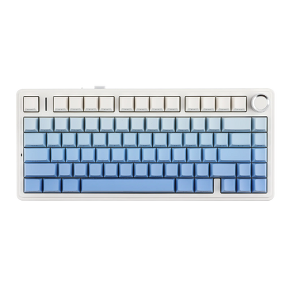 EPOMAKER x AULA F75 75% ANSI Gasket Hot-Swap Bluetooth 5.0/2.4G Wireless/Wired Mechanical Keyboard PBT Keycaps for Win/Mac