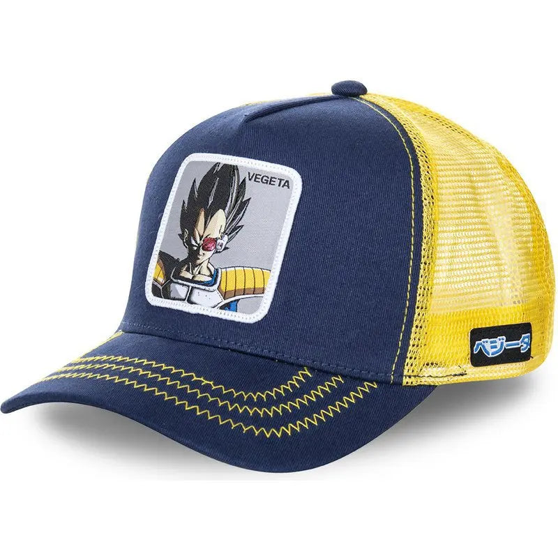 Dragon Ball Z stílusú anime Son Goku pamut új baseball sapka férfiaknak és nőknek, hiphop, apáknak, állítható hálós sapka, teherautós sapka