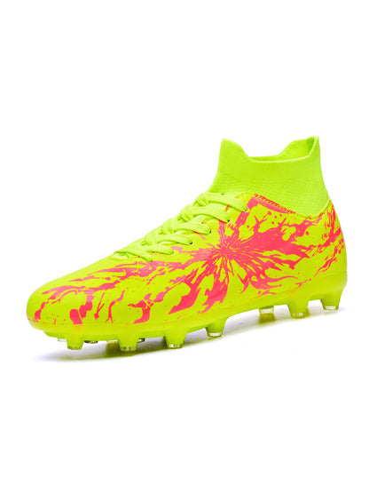 Chaussures de football pour hommes AG FG, crampons légers, semelle extérieure durable et antidérapante, tige confortable en PU, entraînement en plein air