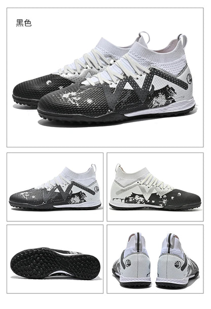 Men New TF Football Boots Society Professional Comfortable Top Quality Male Soccer Shoes Adult Casual Ultralight Football Shoes