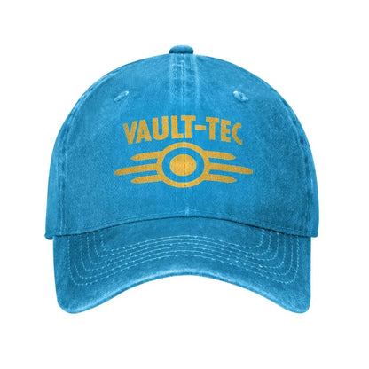 Vault Tec-logo Fallouted Game Sun baseballkasket unisex-teenagerdesign hiphop-kasket sommer trendy tennis skate baseballkasketter