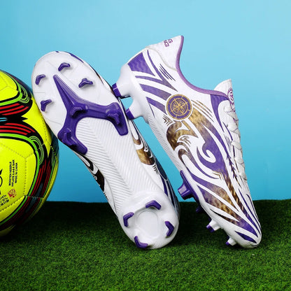 Herren-Fußballschuhe, komfortabel und atmungsaktiv, für Jungen, leicht, rutschfest, Trainingsschuhe für Rasen, Kunstrasen und Outdoor-Sport