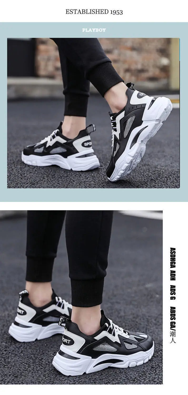 Neue Outdoor-Freizeitschuhe für Herren, modische Sportschuhe, leichte, bequeme und atmungsaktive Herrenschuhe