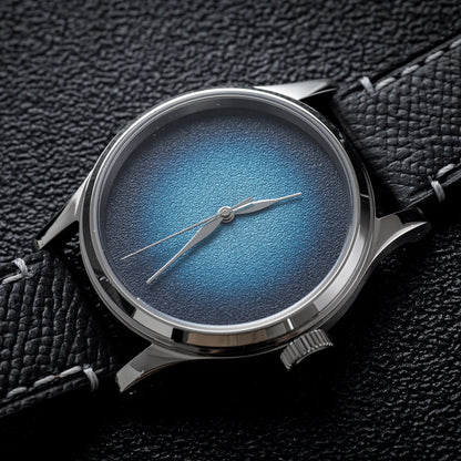 MysteriousCold 38mm Genuine Men's Mechanical Watch 2824 Movement Sapphire 100M Waterproof Leather Business Watches reloj hombre