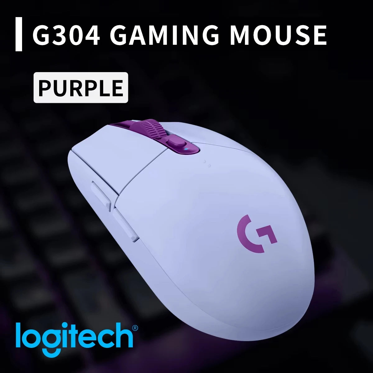 Logitech G305 G304 Gaming Mouse High DPI Precise Positioning Long Lasting Battery Perfect for Home Office Travel PC Gamer