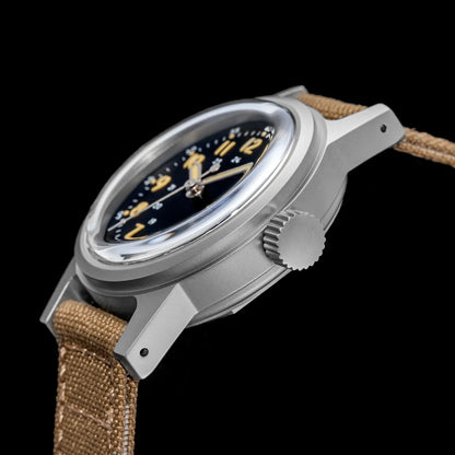THORN Retro Military Watch 36mm Made of NH35A Movement SHY-043 Sport Watch Unisex Men's and Women's Luxury