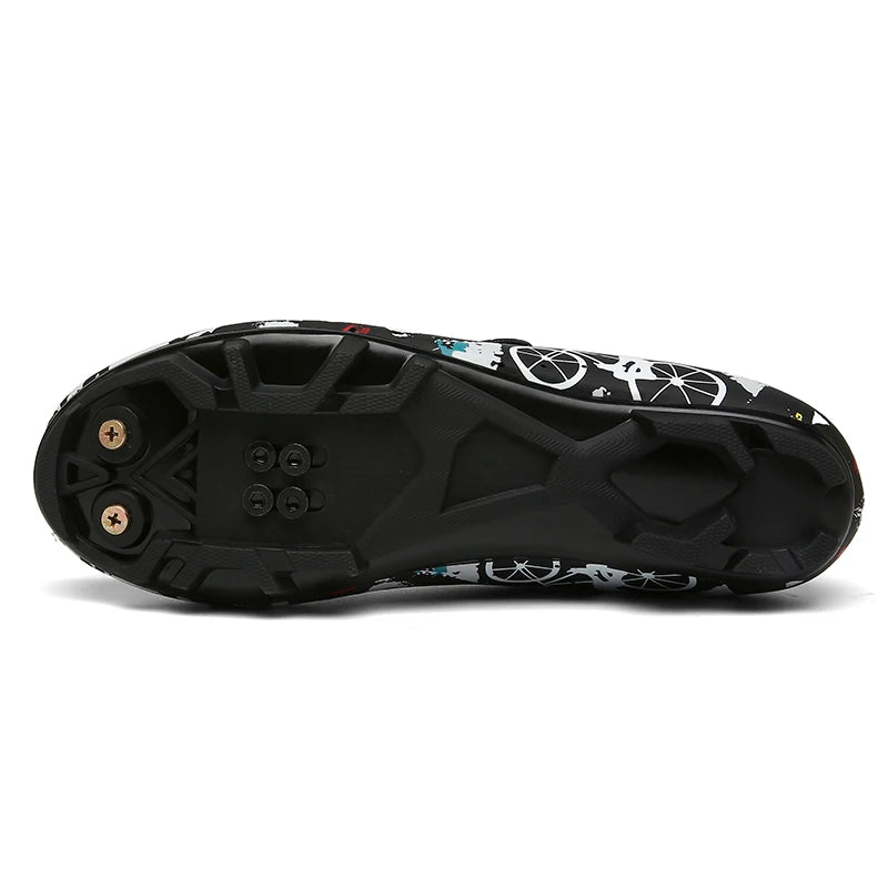 Cycling Sneaker MTB Men Sports Dirt Bike Shoes SPD Pedal Mountain Bicycle Footwear Speed Racing Man Flat Off Road Cycling Shoes