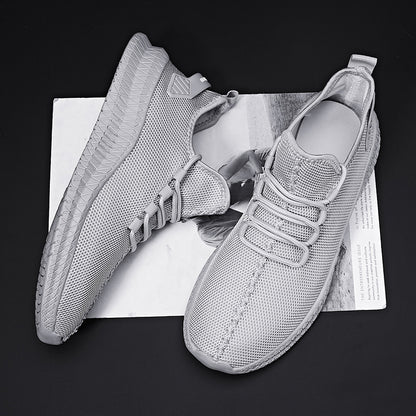 Breathable Men's Running Shoes Fashion Platform Men Casual Shoes Lightweight Women Vulcanized Shoes Flexible Anti-slip Sneakers