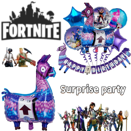 Fortnite, carini palloncini creativi nuovi, decorazioni alla moda, personalizzate e di alto valore per soggiorno, camera da letto e feste