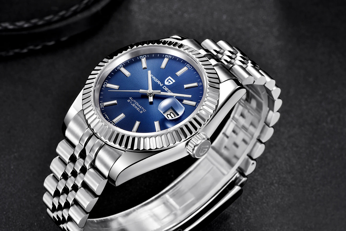 Relojes PAGANI DESIGN 2026 nuevos de lujo en oro y plata, relojes mecánicos para hombre, acero inoxidable, cristal de zafiro, reloj automático