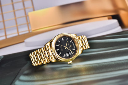 PAGANI DESIGN 2024 New DD40 NH36A Men's Watches Luxury Automatic Mechanical Watch For Men AR Sapphire Glass Date Wristwatch Men