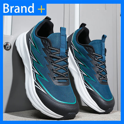 Men Sports Shoes Wide Last Comfortable Breathable Mesh Outdoor Fitness Shoes 2026 New Fashion Versatile Commuting Sports Shoes