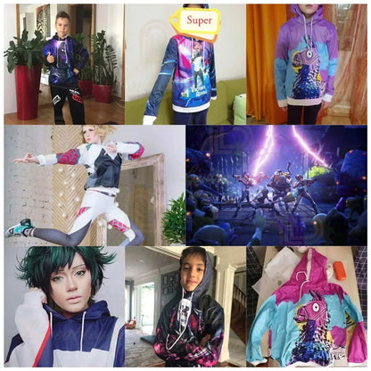 T-shirt Banana Peely da donna, bambini, F-Fortnite, maglietta da uomo con stampa 3D, Battle Royale Game, top estivi, regali di compleanno
