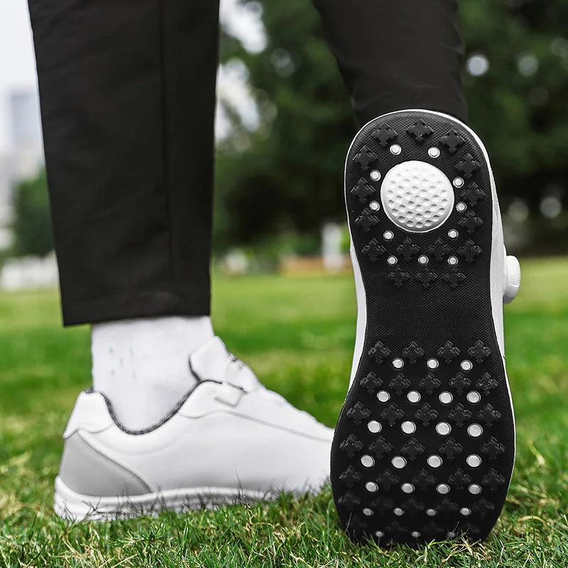 Chaussures de golf d'extérieur, chaussures de randonnée confortables et antidérapantes pour hommes et femmes, au style tendance et moderne, chaussures de voyage décontractées 9