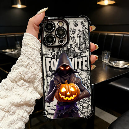 Popular Game FortniteS Plating Phone Case For Samsung A37, A57, A07, A36, A16, A35, A55, A25, A26, A05s, A15, A54, A34, A24, A14, A05, A04 4G 5G