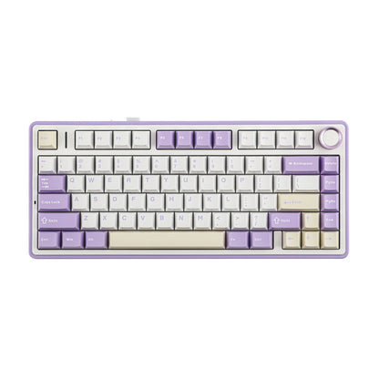 EPOMAKER x AULA F75 75% ANSI Gasket Hot-Swap Bluetooth 5.0/2.4G Wireless/Wired Mechanical Keyboard PBT Keycaps for Win/Mac