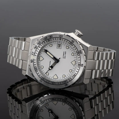 SEESTERN SUB600T V3 Mens Watch Automatic Diving Sapphire Wristwatch NH35 Movement Ceramic Bezel Luminous Date Jubilee Waterproof