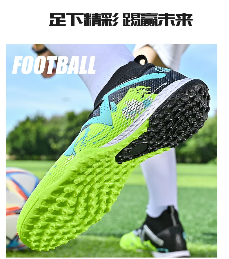 Men New TF Football Boots Society Professional Comfortable Top Quality Male Soccer Shoes Adult Casual Ultralight Football Shoes