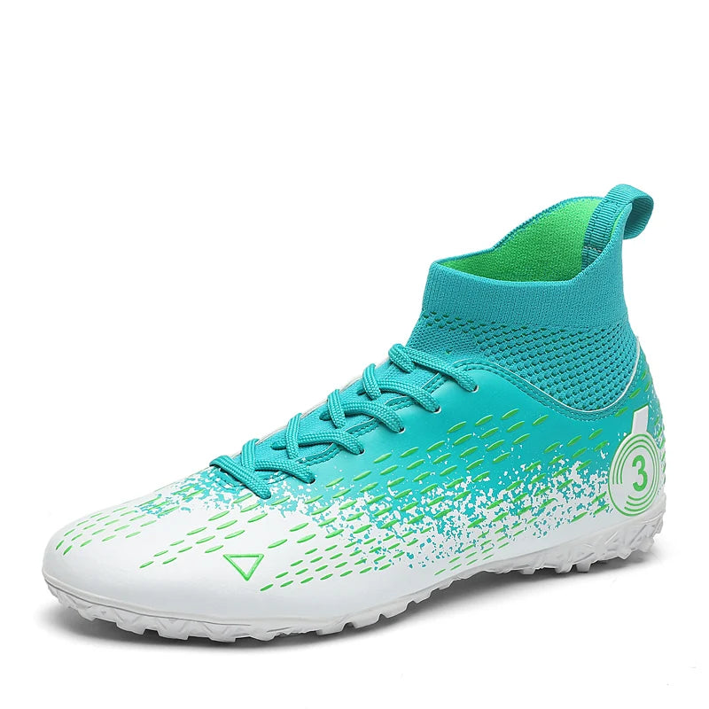 Teenage Adult Football Shoes New Fashion Large Size Sneakers Outdoor Professional Competition Training Football Footwear 31-48