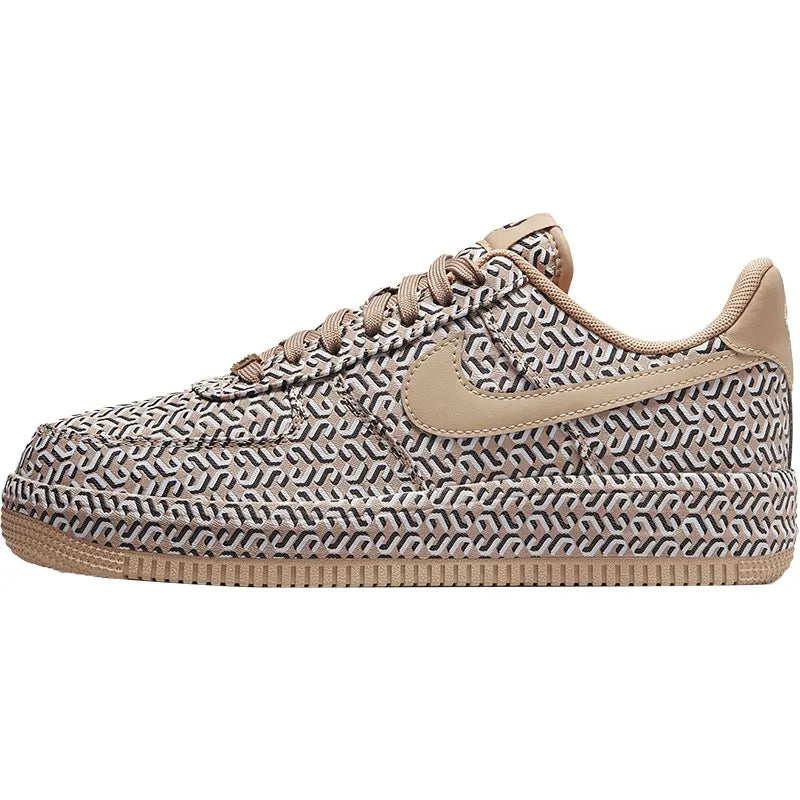 Originalūs Nike sportiniai vyriški ir moteriški kvėpuojantys suvarstomi laisvalaikio batai storu padu su raštu DZ2789-200