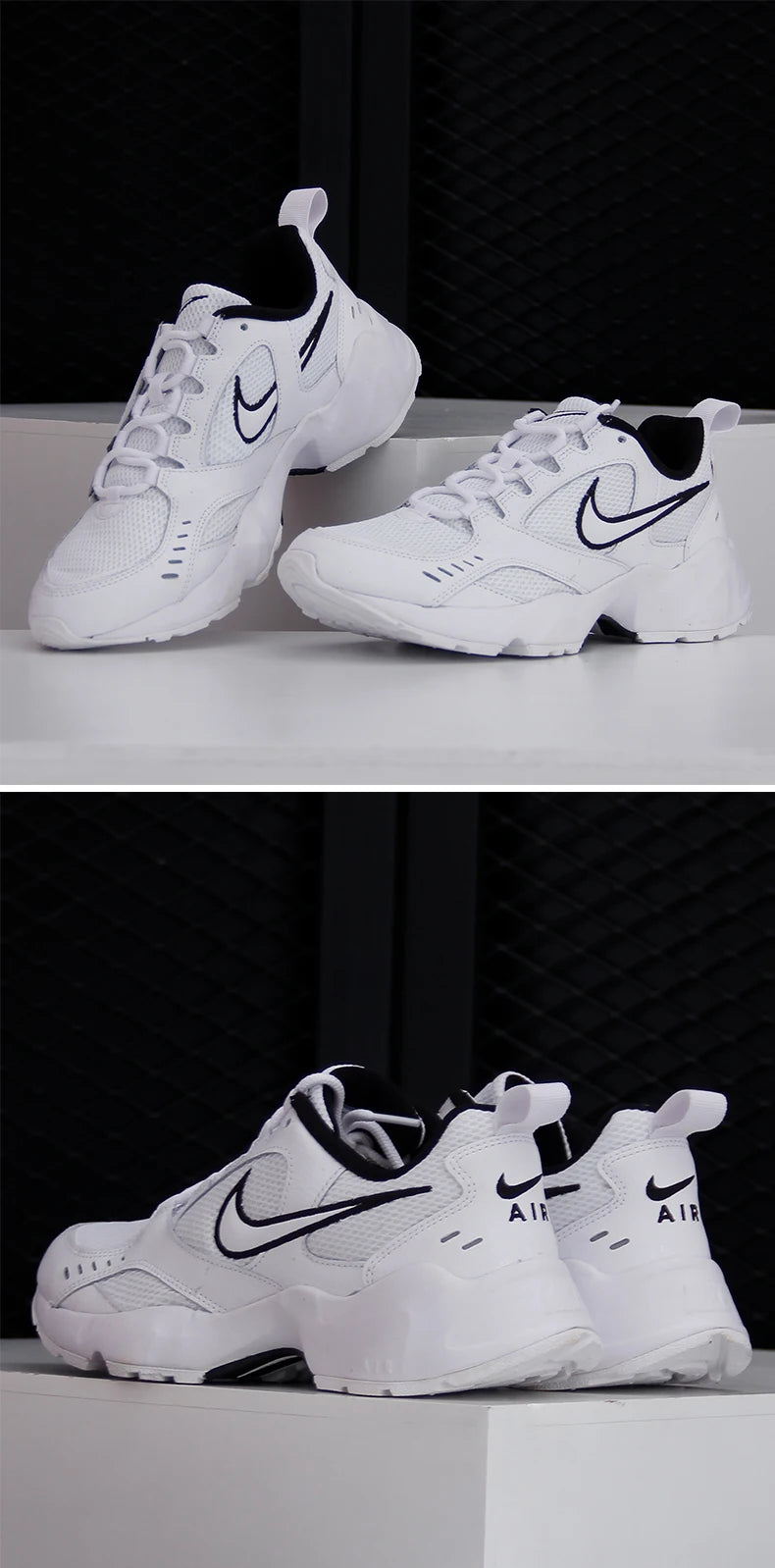 Nike Genuine Air Heights Unisex Lightweight Cushioned Sports Shoes CI0603-102