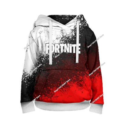 2025 New Fortnite Hoodies 3D Print Men's Hoodie Harajuku Long Sleeve Oversized Sweatshirt Man Hoodies Unisex Cosplay Clothing