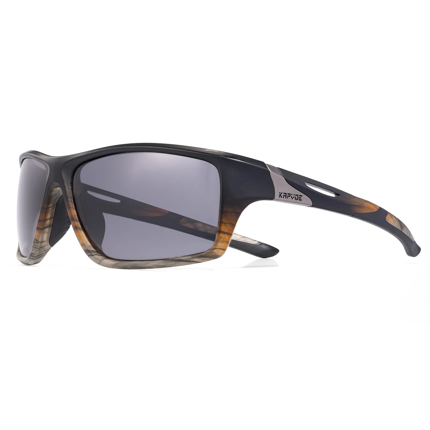 Kapvoe Men Fashion Polarized Sunglasses Cycling Glasses UV400 Eyewear for Men Women Driving Climbing Outdoor Sports Sunglasses