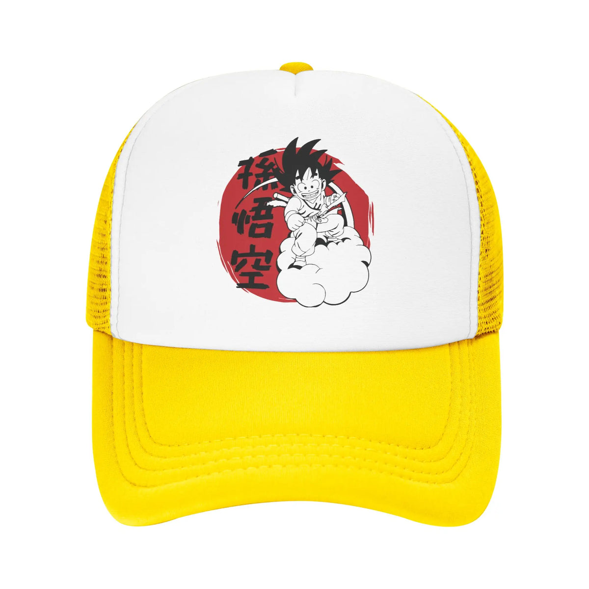Son Gohan D-Dragon Ball Z Trucker-kasket Unisex udendørs kasketter Trucker-arbejdskasket Trucker-kasket Snapback-kasketter Mesh-baseballkasketter