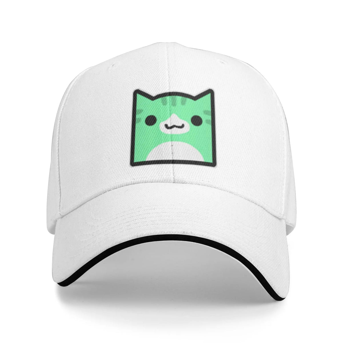 Geometry Game Dash Baseballkasket Casual Ublokeret Niveau Sandwich-hat til mænd og kvinder Åndbart hovedbeklædning til aktiviteter