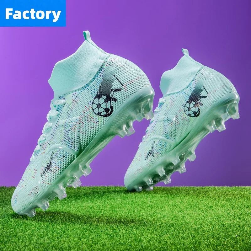 Professional Football Boots Men Soccer Shoes Society Football Cleats Ultralight Training Soccer Sneakers Men Outdoor Sports Shoe