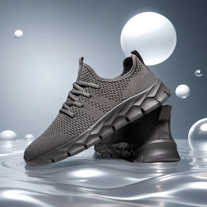 Heren sneakers van mesh, lichtgewicht damesschoenen, casual platte schoenen, hardloopsportschoenen voor heren, zachte ademende tennissneakers voor mannen