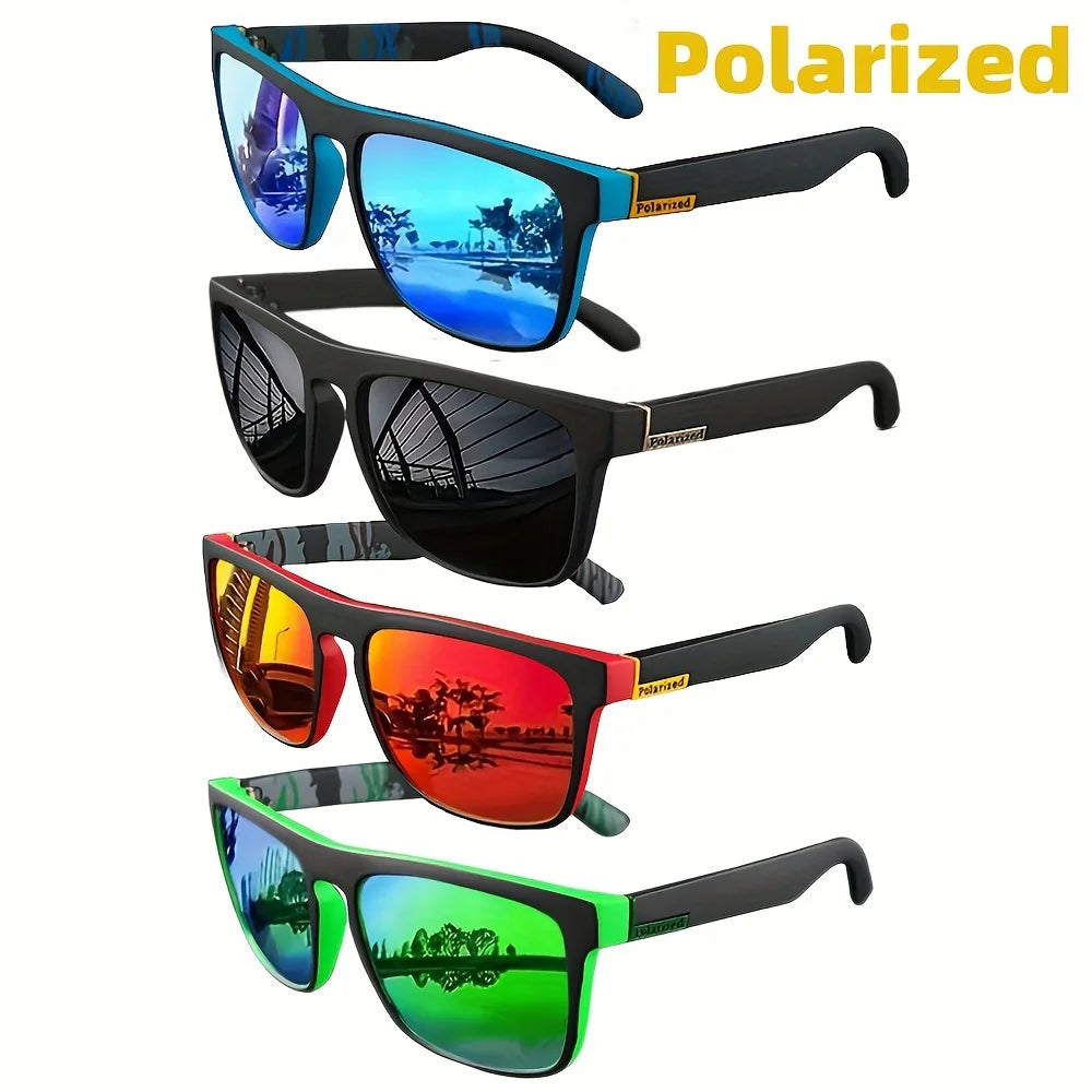 7Pairs Special Offer Square Polarized Sunglasses Anti Glare Sun Shades For Summer Party Vacation Travel Driving Fishing Glasses
