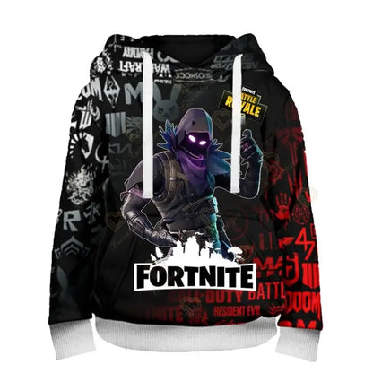 Fortnite Peely Print New Design Sweatshirts Hoodies Men Women Children Long Sleeve Fashion Casual Hooded Streetwear Pullovers