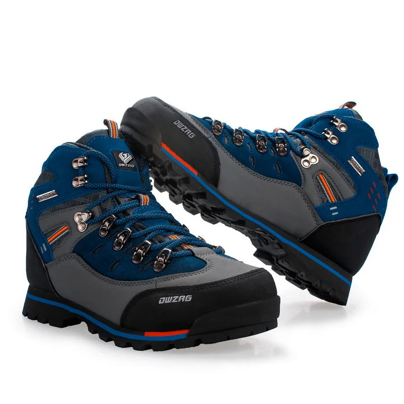 Vandresko til mænd, udendørs bjergbestigningssneakers, herre, topkvalitet, moderne casual snestøvler
