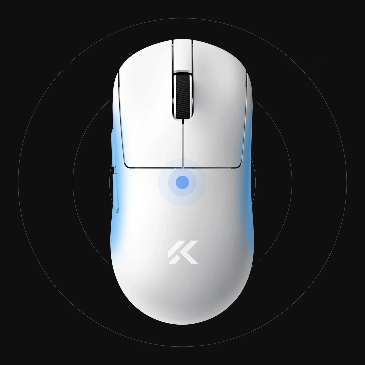 Ratón gaming inalámbrico ligero MCHOSE A7 V2 con doble tasa de sondeo de 8,000Hz, PAW3950 TI, para gaming, esports y oficina