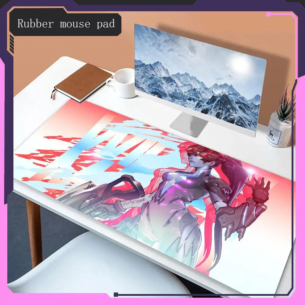 Δημοφιλή είδη Overwatch Mouse Pad Animation, mouse pad για gaming, αξεσουάρ παιχνιδιού για επιφάνεια εργασίας, δημοφιλές mouse pad για laptop και gaming
