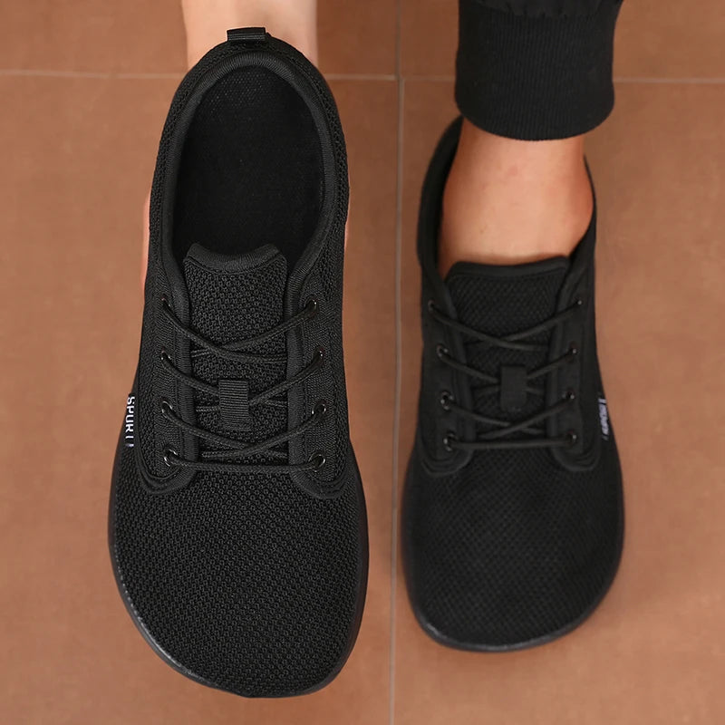 Barefoot Shoes, Men's Casual Running Sports, Breathable One-Foot Shoes, Lightweight and Minimalist Walking Shoes, Oversized