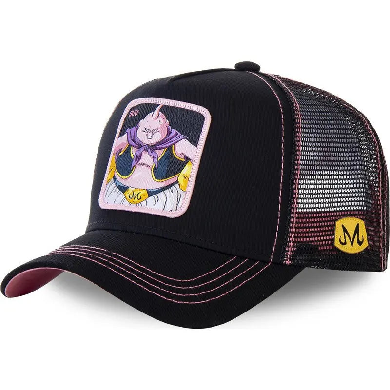 Dragon Ball Z stílusú anime Son Goku pamut új baseball sapka férfiaknak és nőknek, hiphop, apáknak, állítható hálós sapka, teherautós sapka