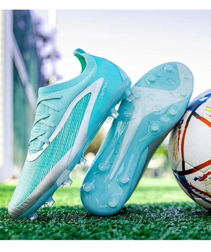 Chuteiras de Futebol para Homem Novas, com Pitons para Exterior, Respiráveis, Antiderrapantes, para Adulto, Desporto, Pitons Longos, Treino, Rapaz, Jogo, Confortáveis
