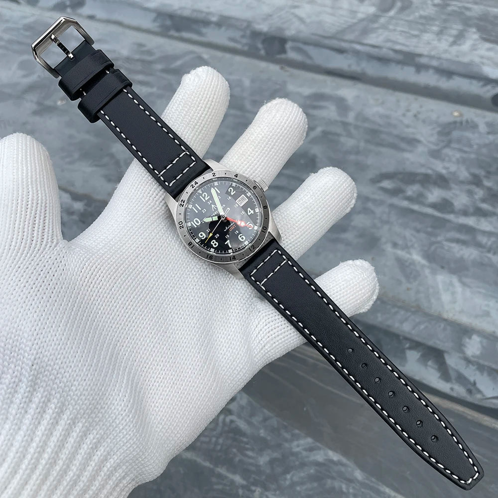 STEELFLIER Ufficiale SF792 GMT Orologio da polso meccanico Movimento NH34 Super BGW9 C3 Luminoso Impermeabile fino a 200 m Orologio da immersione di lusso da uomo