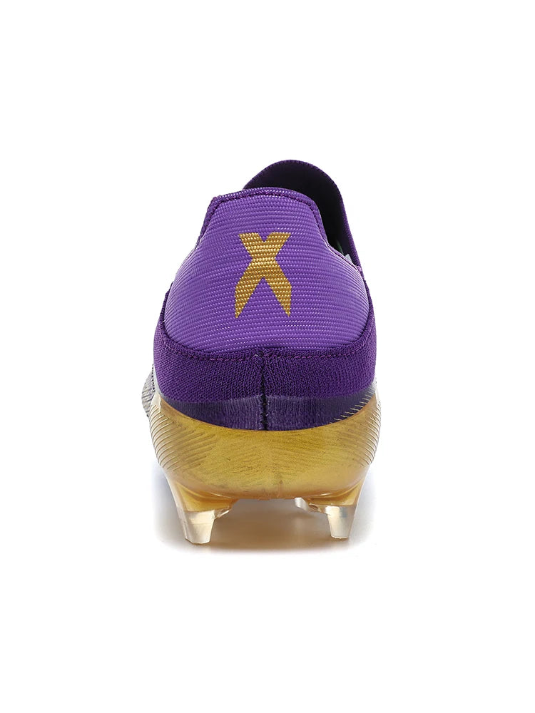 Nouvelles Chaussures de Football pour Hommes Antidérapantes, Crampons de Futsal Intérieur et de Football sur Gazon, Baskets Montantes de Haute Qualité, Meilleures Ventes pour l'Extérieur
