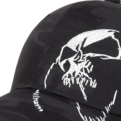 Unisex, áttört, hímzett baseball sapka, szabadtéri, állítható, tavaszi és őszi, alkalmi, napvédő sapka