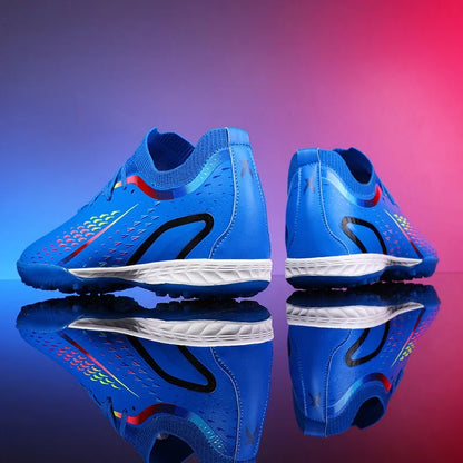 Nouveaux hommes chaussures de Football ultralégères TF/FG bottes de Football professionnelles unisexe antidérapant de haute qualité en gros livraison directe formation