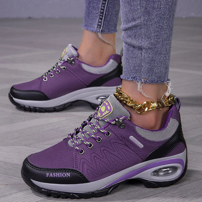 Damen-Wanderschuhe 2025 Frühling und Herbst – neue rutschfeste Cross-Country-Lauf- und Wandersportschuhe
