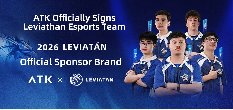 ATK Dragonfly A9 Ultimate belaidė žaidimų pelė A9 Air PAW3950, itin lengva ergonomiška e. sporto FPS žaidėjų pelė CSGO A9 Ultra